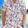 Blueydad Hawaiian Shirt, Bluey And Bingo 4th July Shirt, Blueydad Bingo