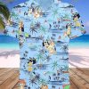Blueydad Hawaiian Shirt, Bluey And Bingo Shirt, Blueydad Characters Aloha Shirt
