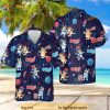 Blueydad Shirt, Bluey Family 3D Hawaiian Shirt, Blueydad Hawaiian Shirt, Blueydad Bingo