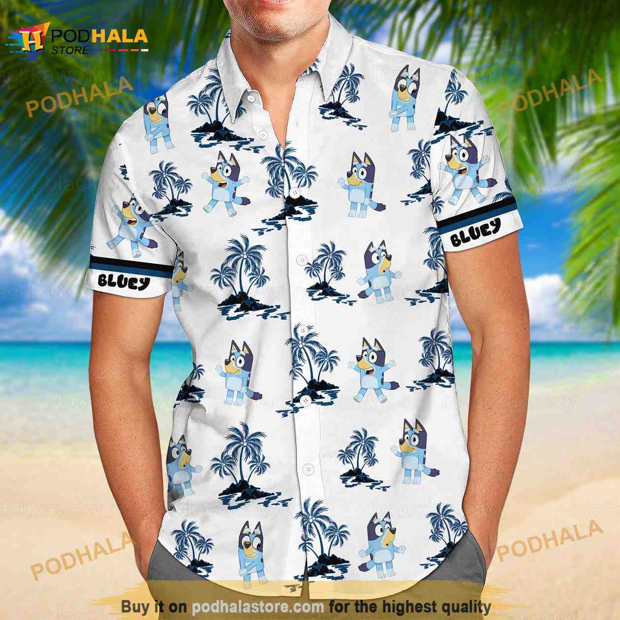 Mchoice Men's Hawaiian Shirt Quick Dry Tropical Aloha Shirts Short Sleeve  Beach Holiday Casual Polo Shirts on Clearance