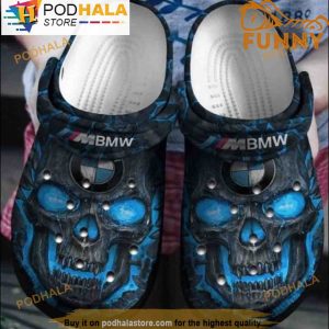 Bmw Skull 3D Crocs, Funny Crocs