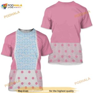 Bo Peep Women's 3D Shirt Running Halloween Cosplay Costume