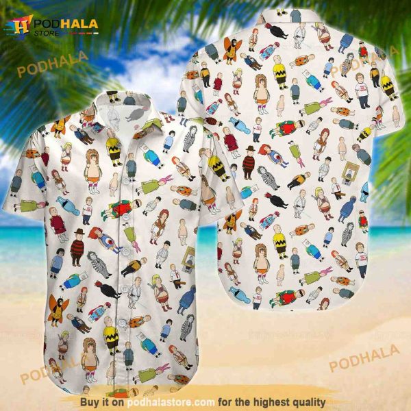 Bobby Hill Hawaiian Shirt, Bobby Hill Button Up Shirt