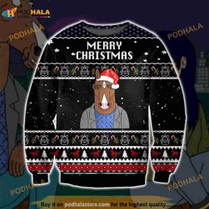 Bojack Horseman Ugly Christmas Sweater