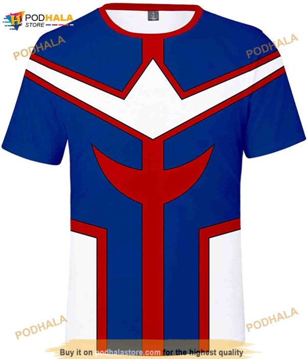 Boku No Hero Academia Cosplay Costumes 3D Shirt