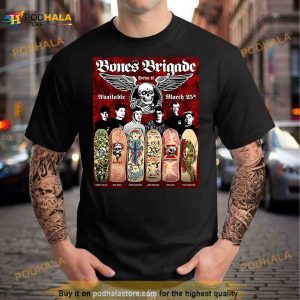 Bones Brigade Skate Team Legends Retro Shirt 3