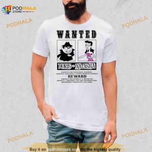 Boris Natasha Wanted Graphic Shirt 2
