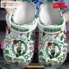 Boston Celtics 2023 NBA BTC LA White Crocs Classic Clog Shoes