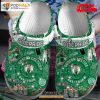 Boston Celtics 2023 NBA Premium BTC LA White Crocs Classic Clog Shoes