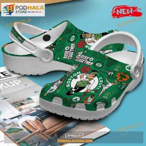 Boston Celtics 2023 Nba Premium Sports Gift Crocs Classic Clog Shoes 2