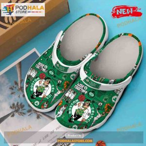 Boston Celtics 2023 Nba Premium Sports Gift Crocs Classic Clog Shoes 3