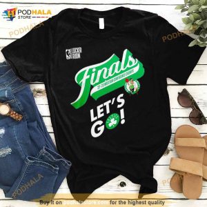Boston Celtics Finals 2022 2023 Western Conference Champs Let's Go Shirt 2