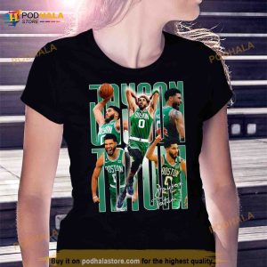 Boston Celtics Jayson Tatum 2023 Basketball Shirt 3