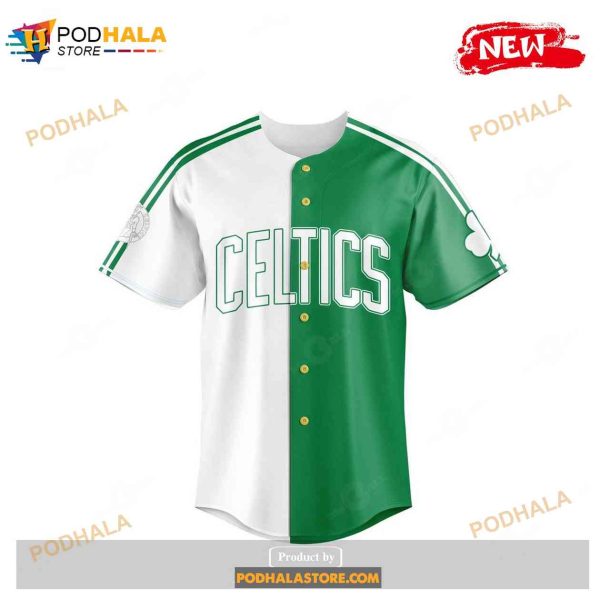 Boston Celtics Special 2023 Mix Green White For Fans Jersey