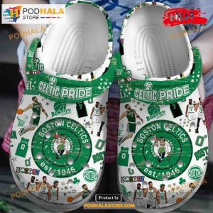 Boston Celtics Special 2023 NBA Premium Crocs Classic Clog Shoes