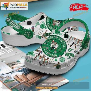 Boston Celtics Special 2023 Nba Premium Crocs Classic Clog Shoes 2