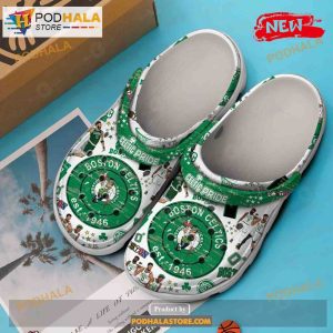 Boston Celtics Special 2023 Nba Premium Crocs Classic Clog Shoes 3