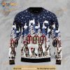Boston Terrier Family Christmas Ugly Sweater