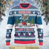 Bowling Because Murder Is Wrong Christmas 3D Ugly Sweater