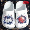 Bowling Hot Time White Crocs Classic Clog Shoes