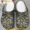 Boxer Dog Camo Pattern 3D Crocs, Funny Crocs