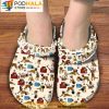 Boxer Dog Seamless Pattern 3D Crocs, Funny Crocs