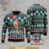 Boxer Santa 3D Christmas Ugly Sweater, Boxer Ugly Xmas