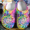 Boxer Tie Dye 3D Crocs Clog Shoes, Funny Crocs