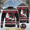 Boxing Lovers Gift Santa And Krampus Christmas 3D Ugly Sweater