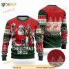 Boxing Santa And Kramp 3D Christmas Ugly Sweater