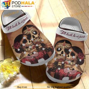 Boy And Girl Skull Gifts 3D Crocs Slippers, Funny Crocs