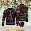 Breast Cancer Christmas Tree 3D Ugly Sweater