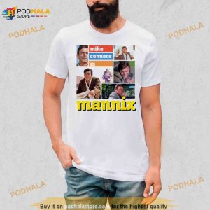 Bright Sly Detective Modest Style Old Car Mannix Serie Shirt 2