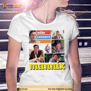 Bright Sly Detective Modest Style Old Car Mannix Serie Shirt 3