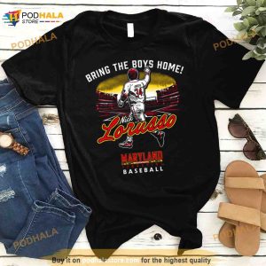 Bring The Boys Home Nick Lorusso Maryland Terrapins Baseball Shirt 3