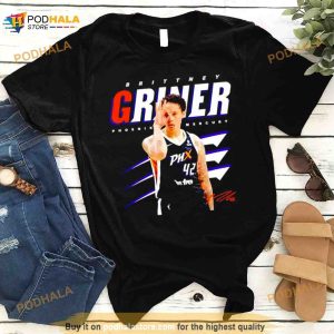 Brittney Griner Phoenix Mercury Signature Shirt 2