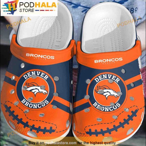 Broncos 3D Crocs, Funny Crocs