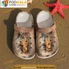 Brown Horse 3D Crocs, Funny Crocs