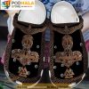 Brown Symbols Viking Gifts 3D Crocs, Funny Crocs