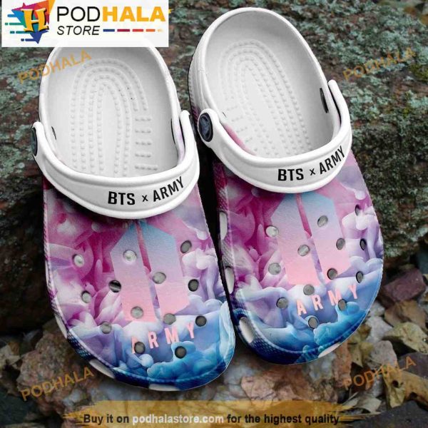 Bts X Army Funny 3D Crocs, Funny Crocs