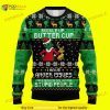 Buckle Up Butter Cup Sweater Christmas 3D Ugly Sweater