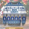 Bud Light Beer Christmas 3D Ugly Sweater