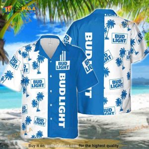 Bud Light Beer Hawaiian Shirt, Bud Light Beer Color Shirt, Bud Light Beer Lover Gift