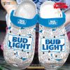 Bud Light Blue For Man And Women Crocs Classic Clog Shoes