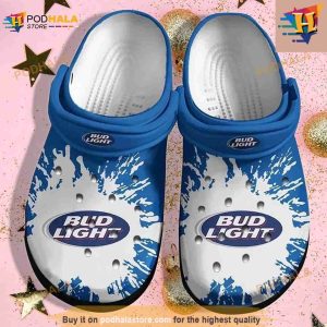 Bud Light Clog Shoes Funny Bud Light Clogsbland Crocs Clog Shoes 2