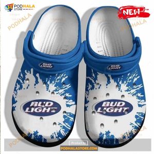 Bud Light Crocs Shoes, Funny Bud Light Crocbland Clog Gifts For Mens And Womens