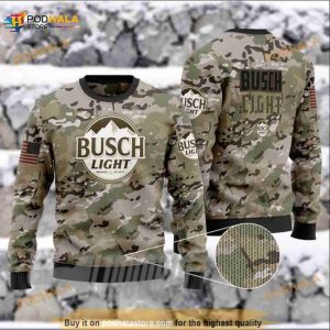 Bud Lightt Beer Christmas Ugly Sweater