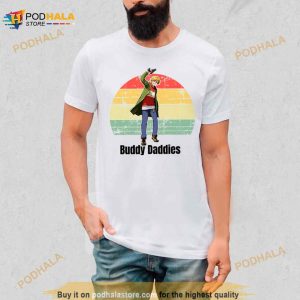 Buddy Daddies Distressed Anime Shirt