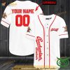 Budweiser Budvar Personalized Gift, Custom Name Number 3D Baseball Jersey Shirt