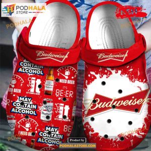 Budweiser Design Hot Summer Collection For Man and Women Crocs Clog Shoes